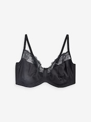 Yours Curve Black Non Padded Under Wired Bra 2 Pack - Image 8 of 8
