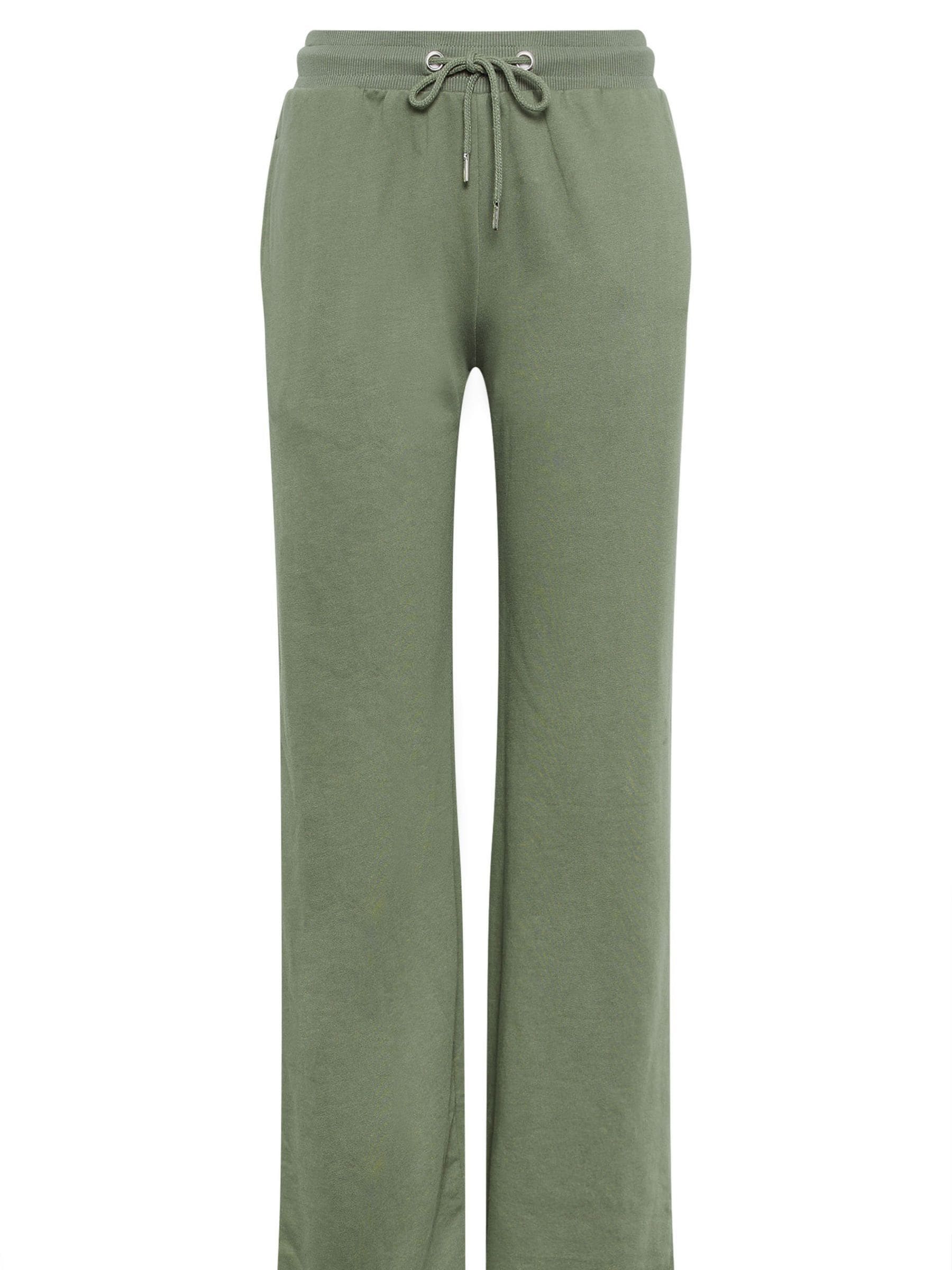 Buy Long Tall Sally Green Wide Leg Joggers from the Next UK online shop