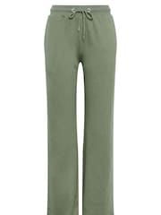 Long Tall Sally Green Wide Leg Joggers - Image 6 of 6