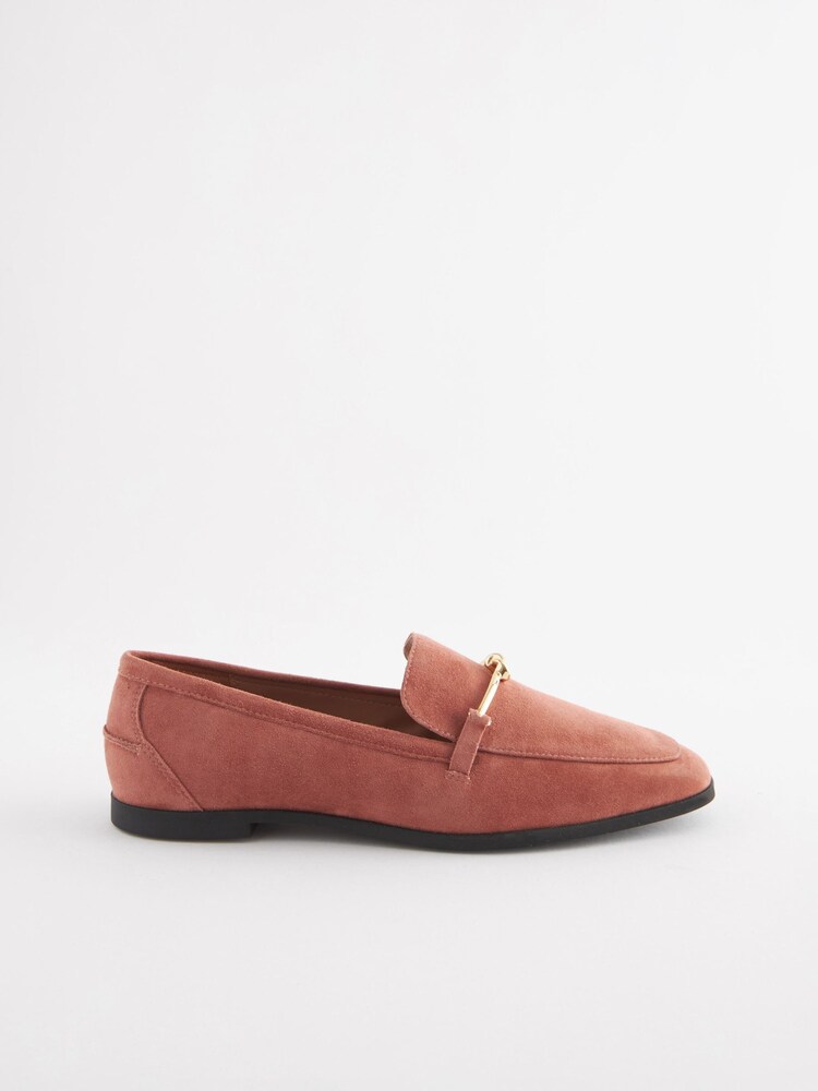 Camel Brown Forever Comfort® Leather Knot Hardware Loafers - Image 4 of 7
