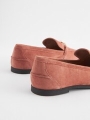 Camel Brown Forever Comfort® Leather Knot Hardware Loafers - Image 7 of 7