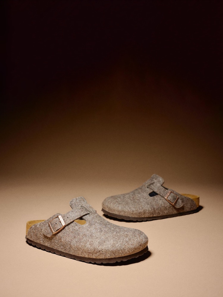 Birkenstock Beige Sandcastle Clogs - Image 2 of 2
