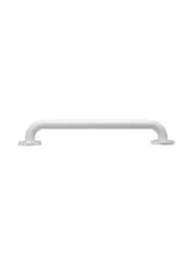 CROYDEX 450mm Stainless Steel Straight White Grab Bar - Image 2 of 4