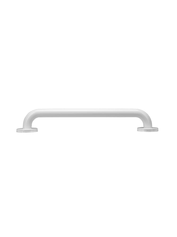 CROYDEX 450mm Stainless Steel Straight White Grab Bar - Image 2 of 4