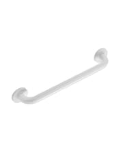 CROYDEX 450mm Stainless Steel Straight White Grab Bar - Image 3 of 4