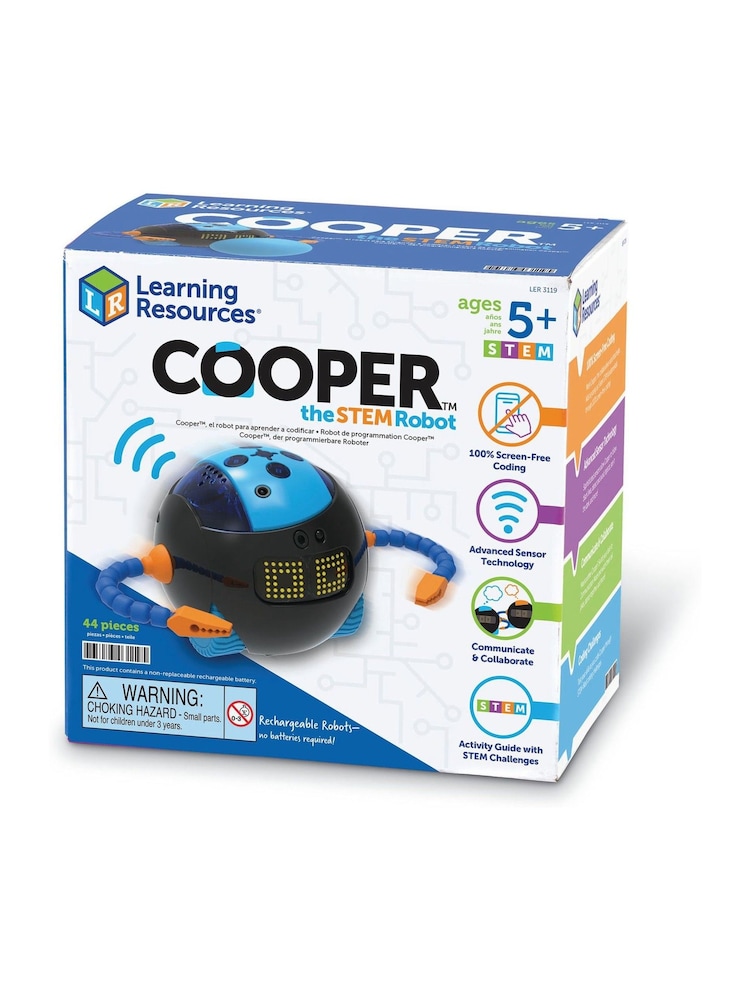 Learning Resources Cooper the STEM Robot - Image 1 of 4 Learning Resources Cooper the STEM Robot - Image 1 of 4