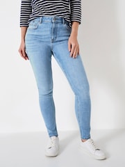 Crew Clothing Blue Skinny Jeans - Image 1 of 5