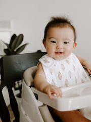 aden + anais White Snap Bibs Three Pack - Image 2 of 5