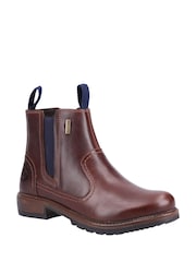 Cotswolds Laverton Ankle Brown Boots - Image 2 of 4