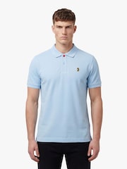 Luke 1977 Sky Blue New Mead Polo Shirt - Image 1 of 6