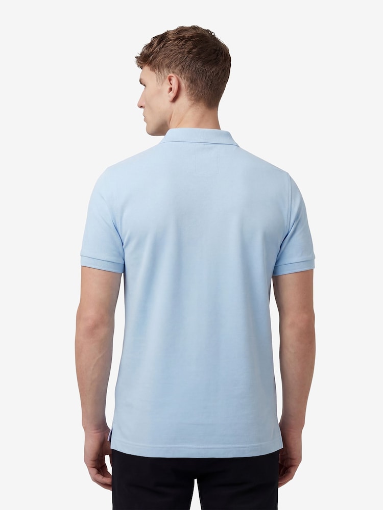 Luke 1977 Sky Blue New Mead Polo Shirt - Image 2 of 6