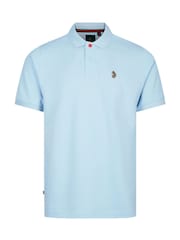 Luke 1977 Sky Blue New Mead Polo Shirt - Image 4 of 6