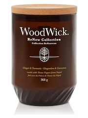 Woodwick Natural ReNew Large Scented Candle Ginger Tumeric - Image 4 of 4