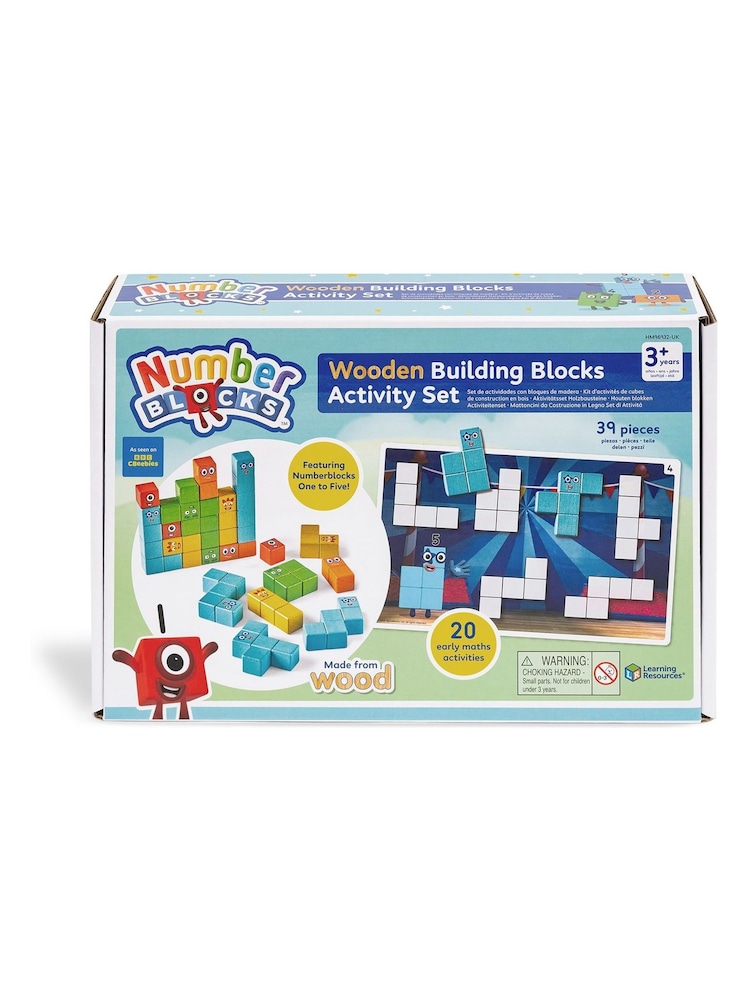 Learning Resources Numberblocks Wooden Building Blocks Activity Set - Image 1 of 5