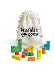 Learning Resources Numberblocks Wooden Building Blocks Activity Set - Image 3 of 5