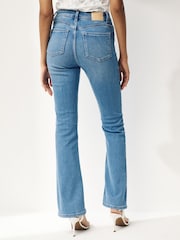 Mid Blue Wash Supersoft Bootcut Jeans - Image 2 of 6