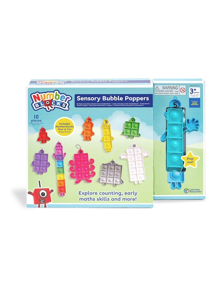 Learning Resources Numberblocks Sensory Bubble Poppers - Image 1 of 5 Learning Resources Numberblocks Sensory Bubble Poppers - Image 1 of 5