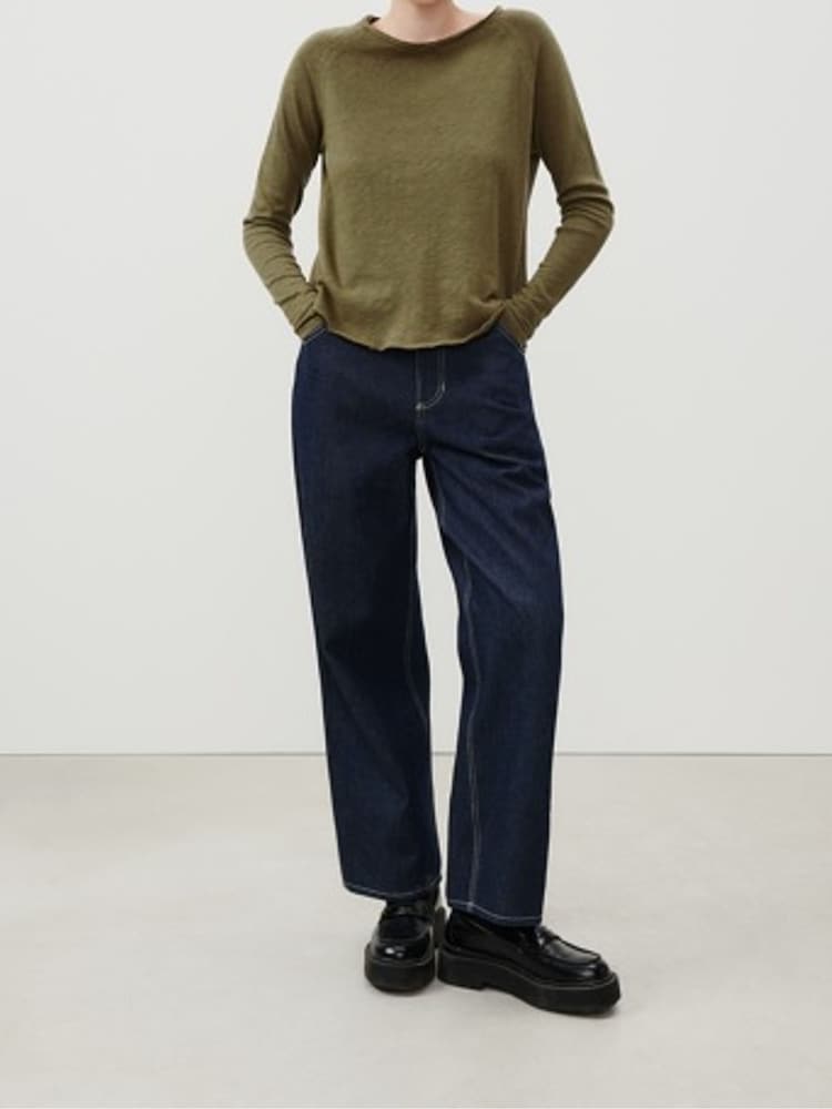 American Vintage Sonoma Long Sleeved 100% Cotton Jumper - Image 2 of 7