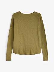 American Vintage Sonoma Long Sleeved 100% Cotton Jumper - Image 5 of 7