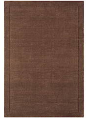 Asiatic Rugs Chocolate Brown York Lustre Rug - Image 2 of 5
