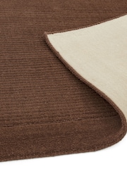 Asiatic Rugs Chocolate Brown York Lustre Rug - Image 4 of 5