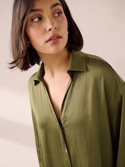 American Vintage Widland Button Down Black Blouse - Image 4 of 7