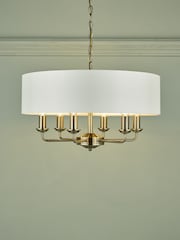 Laura Ashley Brass Sorrento Large Ceiling Light - Image 1 of 5