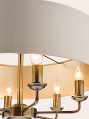 Laura Ashley Brass Sorrento Large Ceiling Light - Image 4 of 5