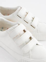 White Rainbow Wide Fit (G) Touch Fastening Trainers - Image 6 of 7