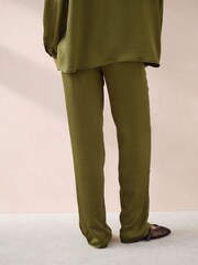 American Vintage Widland Relaxed Straight Leg Black Trousers - Image 4 of 6