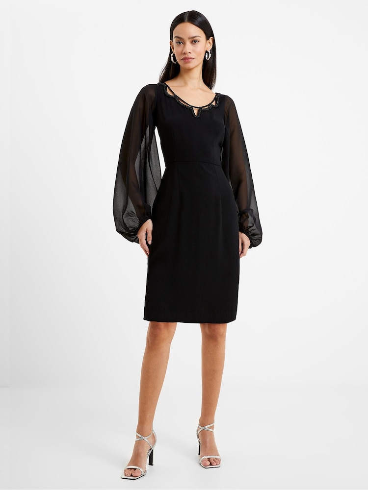 French Connection Addinala Crepe Dress - Image 1 of 4