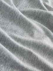 黑色/灰泥色/白色/深蓝色 - 修身版型 - 100% 纯棉多层T恤 包5 - 13的图像12｝