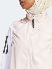 adidas Pink Own The Run Gilet - Image 5 of 6