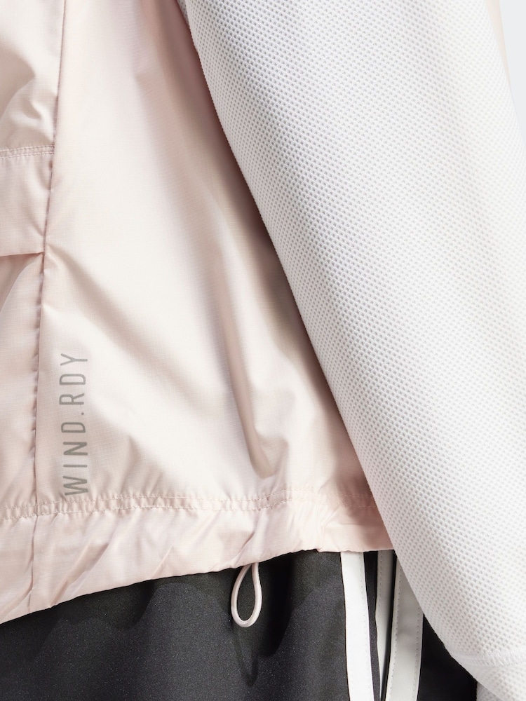 adidas Pink Own The Run Gilet - Image 6 of 6
