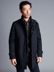 Charles Tyrwhitt Blue 3-In-1 Rain Trench With Detachable Jacket - Image 1 of 5
