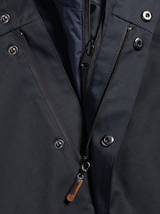 Charles Tyrwhitt Blue 3-In-1 Rain Trench With Detachable Jacket - Image 5 of 5