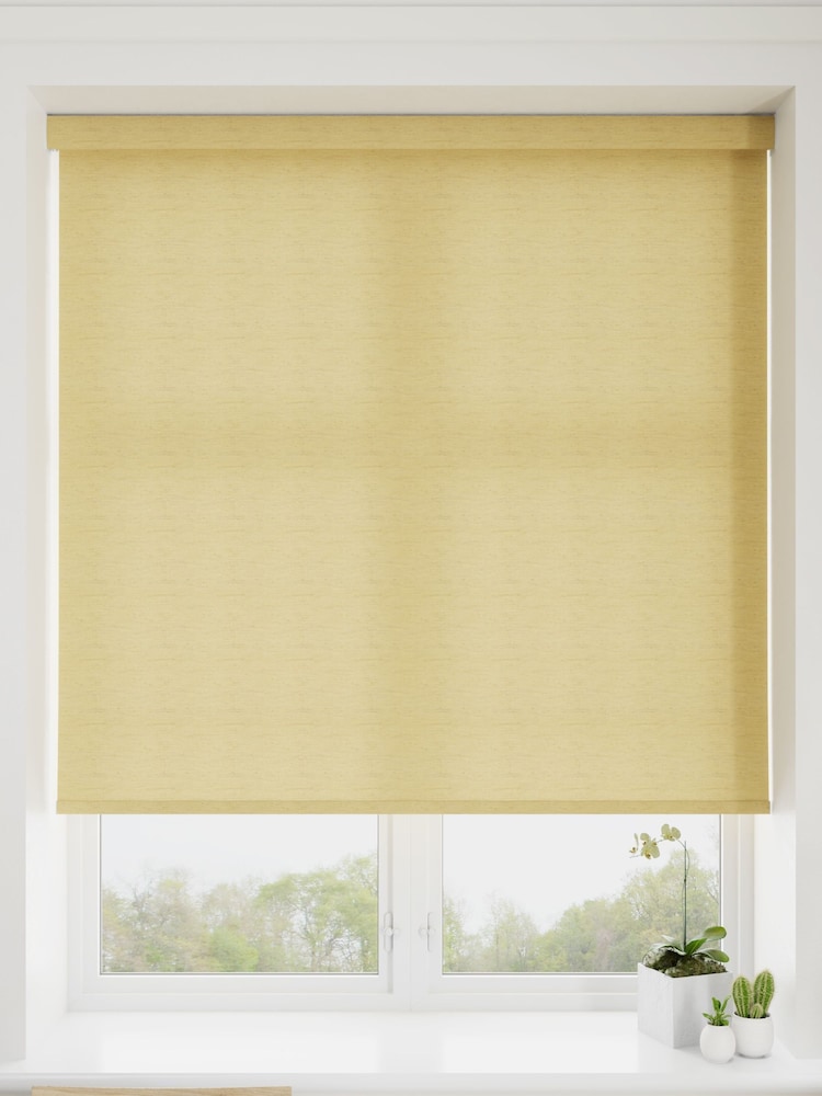 Dijon Yellow Umbra Made To Measure Roller Blind - Image 1 of 5