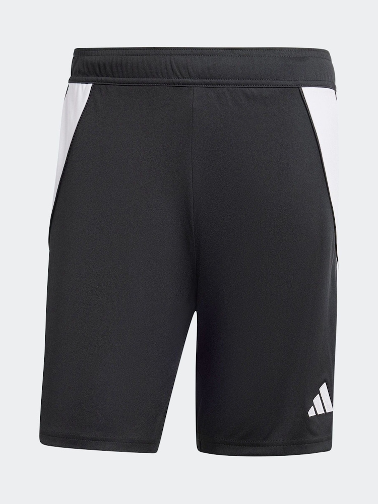 Negro - Pantalones cortos deportivos Tiro 24 2-en-1 de adidas - Imagen 8 de 8