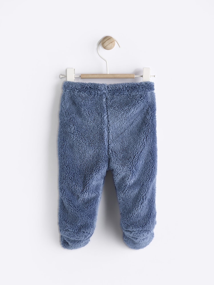 Navy Baby Cosy Fleece Leggings (0-9mths) - Image 2 of 4
