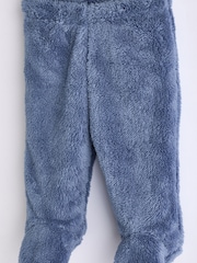 Navy Baby Cosy Fleece Leggings (0-9mths) - Image 3 of 4