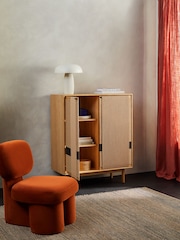 MADE.COM Oak Eden Highboard - Image 2 of 6