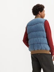 Levi's® Slightly Sidetracked Western Super Puffer 100% Cotton Vest - Image 2 of 7