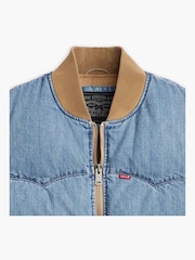 Levi's® Slightly Sidetracked Western Super Puffer 100% Cotton Vest - Image 6 of 7