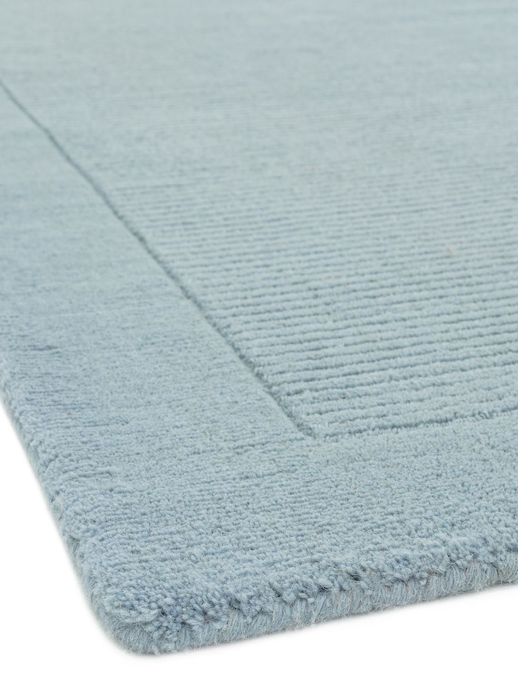 Asiatic Rugs Duck Egg Blue York Lustre Rug - Image 5 of 5