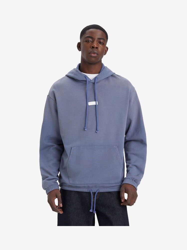 Levi's® Vintage Indigo Baby Tab 100% Cotton Hoodie - Image 1 of 6