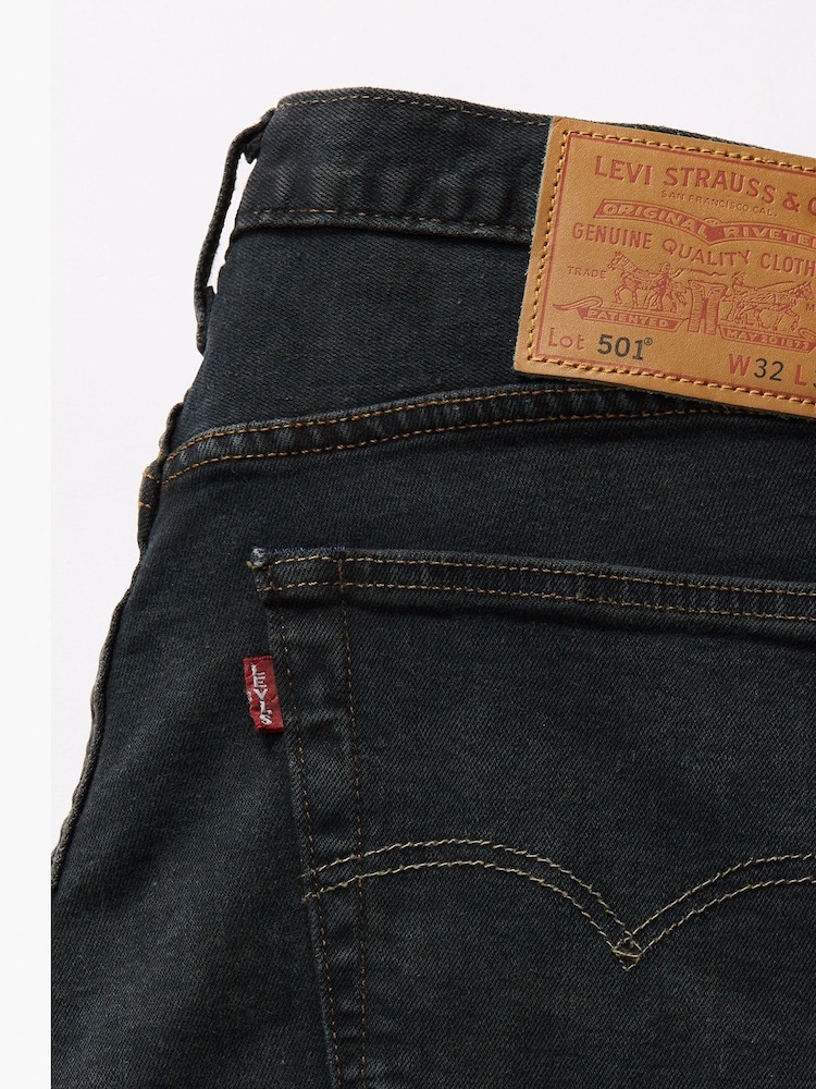Levi's® It Feels Right  Stretch 501® Original 100% Cotton Jeans - Image 7 of 7