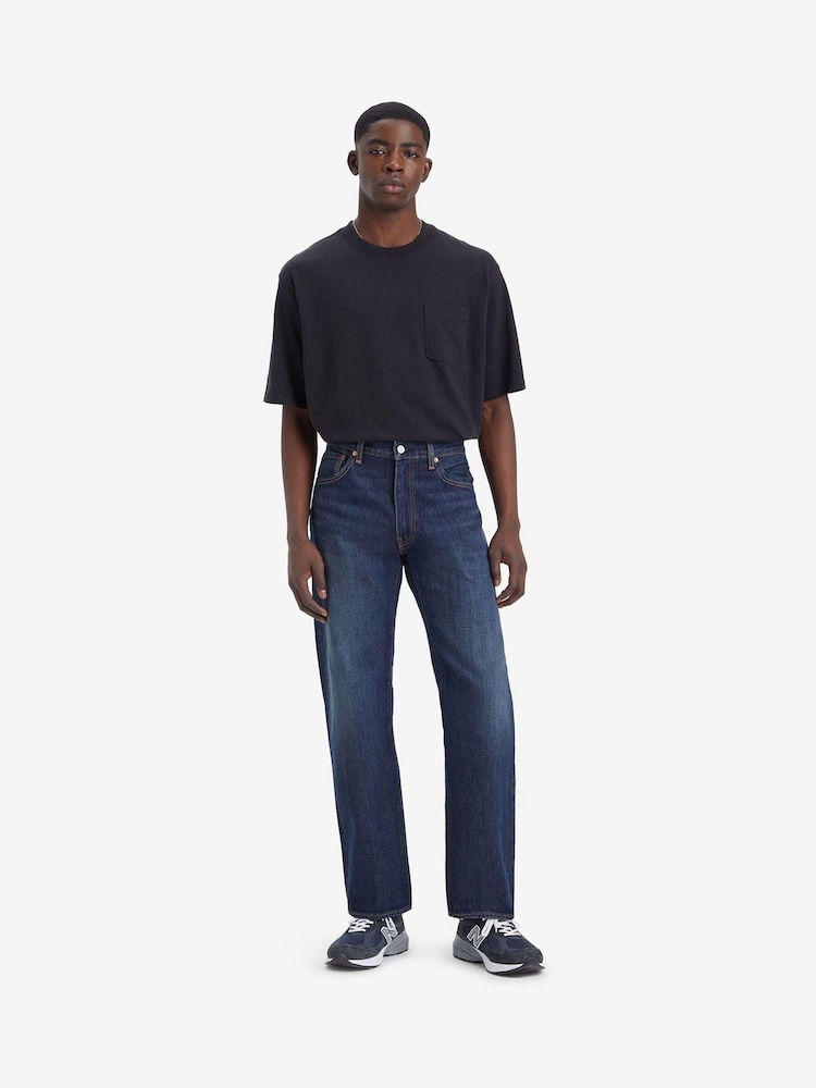 Levi's® Up the Score 555™ Relaxed Straight 100% Cotton Jeans - Image 1 of 7