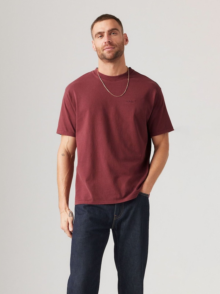 Truffle Čokolada - Levi's® Tab™ Vintage 100% bombažna majica - Slika 1 iz 7