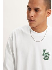 Levi's® Bright White Long Sleeve Classic Relaxed 100% Cotton T-Shirt - Image 4 of 7
