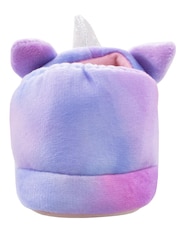 Harry Bear Tie Dye Unicorn 3D Horn & Ears Slippers - Image 6 of 6